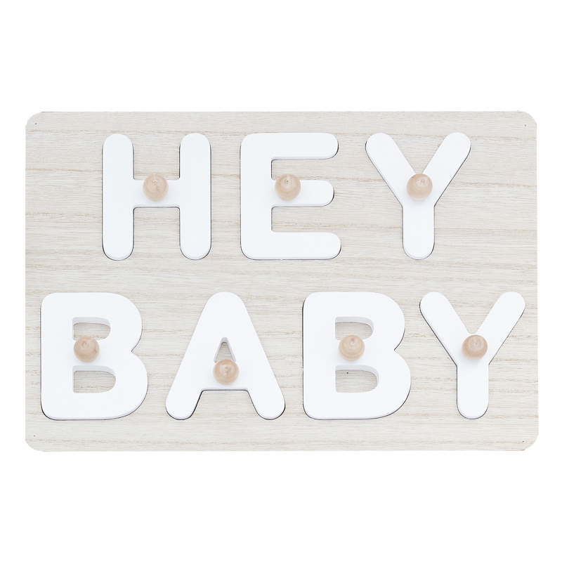 Ginger Ray® Lesene puzzle Hey Baby