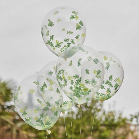 Slika Ginger Ray® Baloni s konfeti Jungle