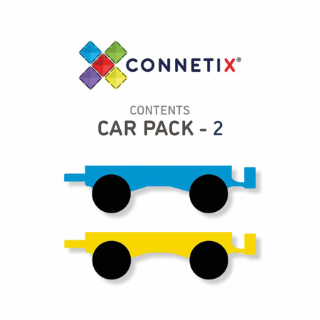Connetix® Avtomobilček Car Pack 2 kosa