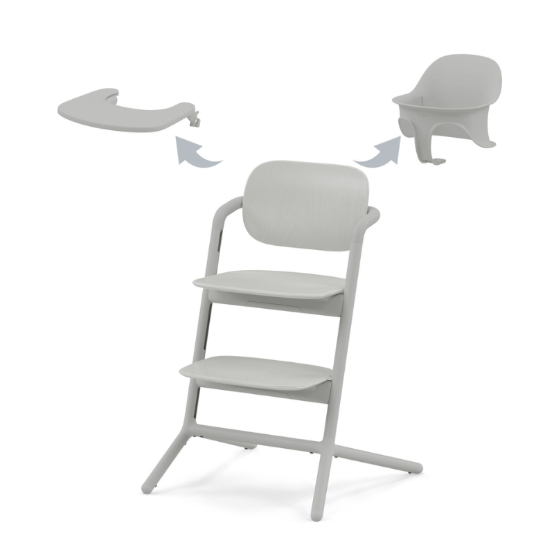 Immagine di Cybex® Seggiolone per bambini Lemo 3 in 1 Suede Grey