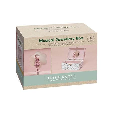Little Dutch® Glasbena škatla za nakit Rosa