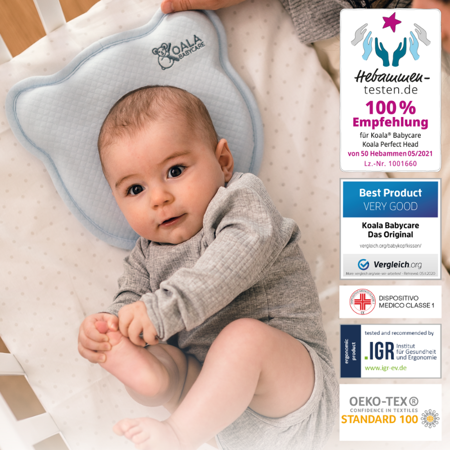 Slika za  Koala Babycare® Alat za prevenciju zavaljene glavice Perfect Head AIR Blue