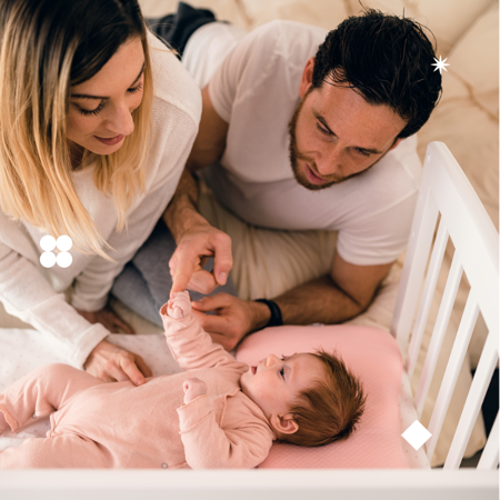 Immagine di Koala Babycare® Cuscino per testa piatta Perfect Head Maxi Rosa