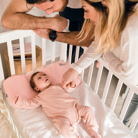 Immagine di Koala Babycare® Cuscino per testa piatta Perfect Head Maxi Rosa