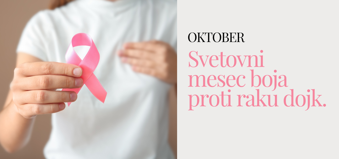 OKTOBER - Svetovni mesec boja proti raku dojk