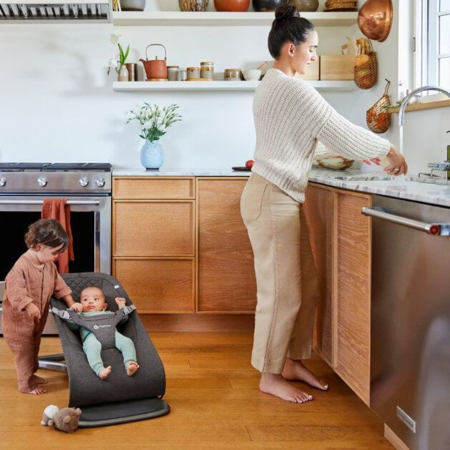 Slika za Ergobaby® Evolve ležaljka 3u1 Light Grey