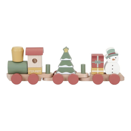 Slika Little Dutch® Lesen božični vlak