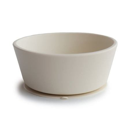 Slika za Mushie® Silikonska zdjelica Ivory  