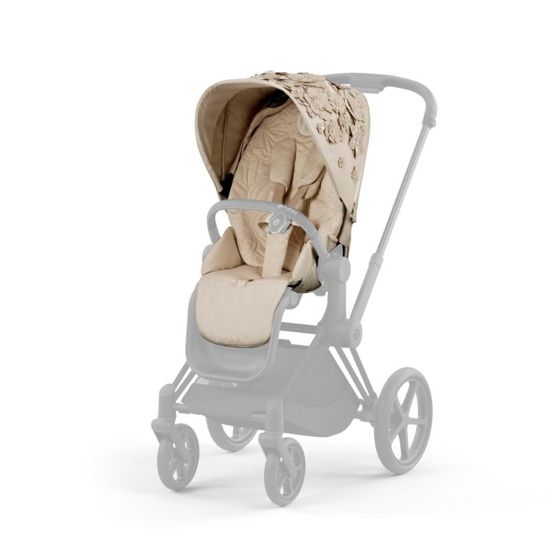 Cybex Fashion® Tekstil za športni sedež Priam Simply Flowers Nude Beige