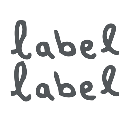 Label Label® Lesena aktivnostna kocka Blue