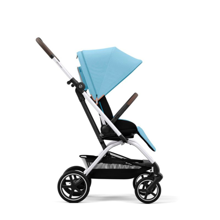 Cybex® Otroški voziček Eezy S Twist PLUS 2 (0-22kg) Silver Frame Beach Blue