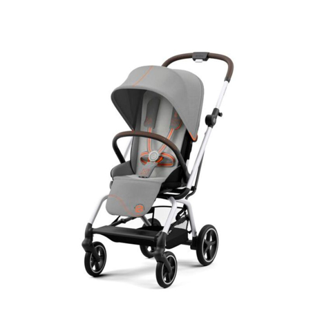 Slika Cybex® Otroški voziček Eezy S Twist PLUS 2 (0-22kg) Silver Frame Lava Grey