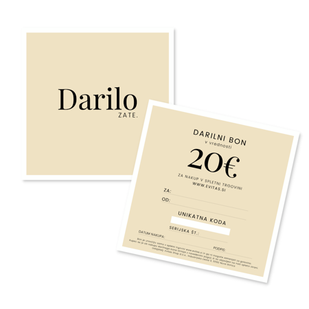 Darilni bon v vrednosti 20€