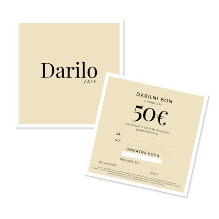 Slika za Darilni bon v vrednosti 50€