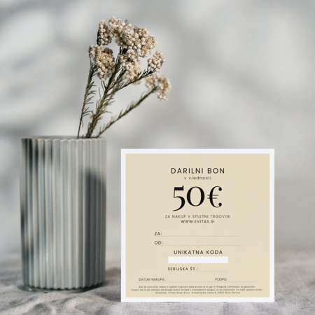 Slika za Darilni bon v vrednosti 50€