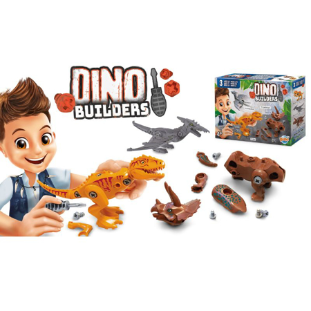 Buki® Set za sestavljanje Dino Builders