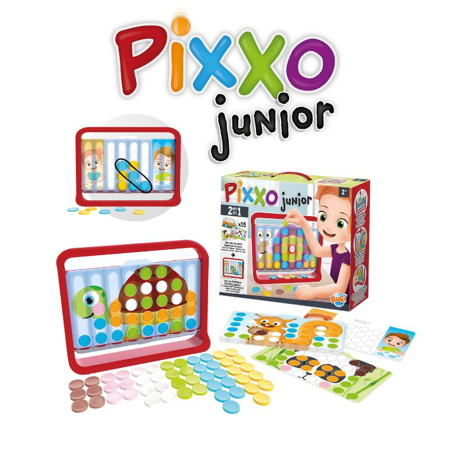 Buki® Igra barv z žetoni Pixxo Junior 2v1