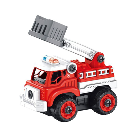 Buki® Set za sestavljanje vozila na daljinsko upravljanje Fire Truck