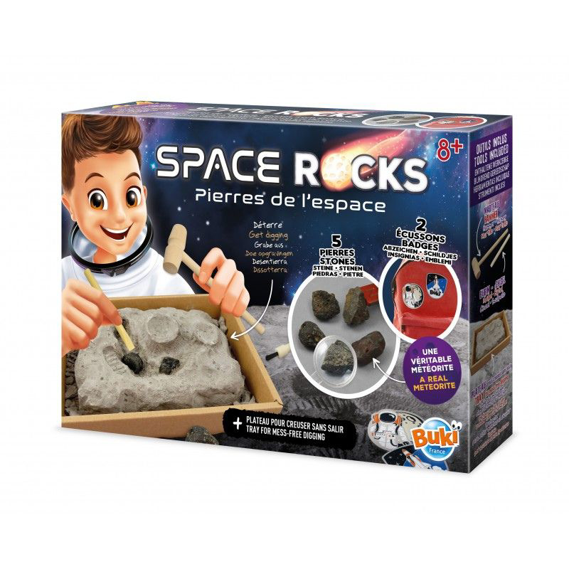 Buki® Set za izkopavanje Space Rocks