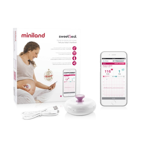 Miniland® Naprava za poslušanje srčnega utripa Sweetbeat