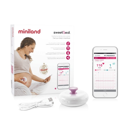 Miniland® Naprava za poslušanje srčnega utripa Sweetbeat