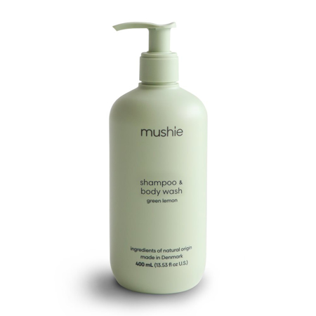Slika Mushie® Baby šampon za kopanje Cosmos Green Lemon 400ml