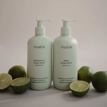 Mushie® Baby šampon za kopanje Cosmos Green Lemon 400ml
