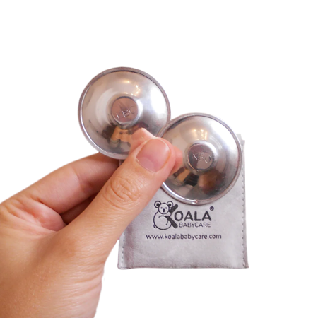 Koala Babycare® Pokrovčki za doječe mamice Trilaminate Silver Regular