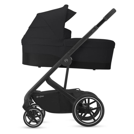 Cybex® Otroški voziček Balios S Lux 3v1 s košaro Cot S in avtosedežem Aton B2 i-Size (0-13kg) + adapterji
