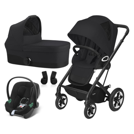 Slika Cybex® Otroški voziček Talos S Lux 3v1 s košaro Cot S in avtosedežem Aton B2 i-Size (0-13kg) + adapterji