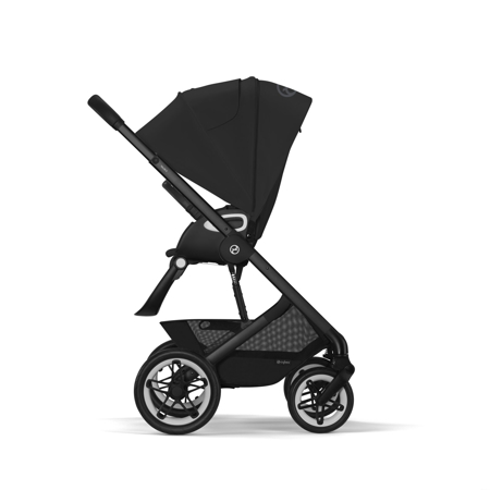 Cybex® Otroški voziček Talos S LUX (0-22 kg) Moon Black (Black Frame)
