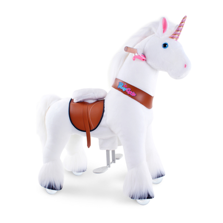 PonyCycle® Konjiček na kolesih - White Unicorn (4-8L)