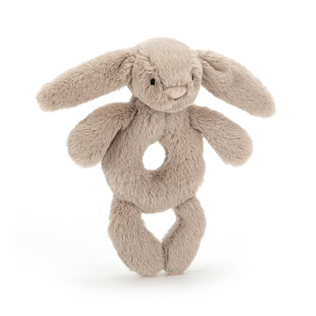 Jellycat® Ninica Bashful Beige Bunny Grabber 18cm