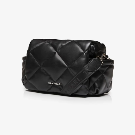 Tiba+Marl® Previjalna torba Nova Eco Compact Quilted Faux Black