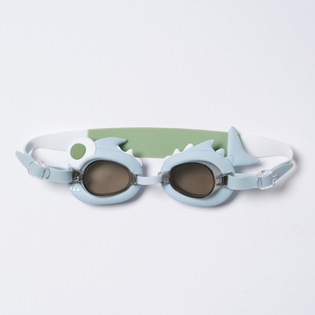 Slika SunnyLife® Otroška plavalna očala Shark Tribe Khaki