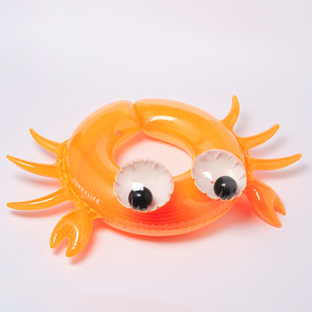Slika SunnyLife® Otroški obroč Sonny the Sea Creature Neon Orange