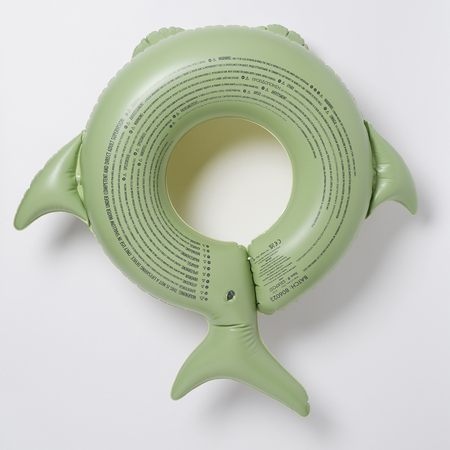 Immagine di SunnyLife® Salvagente gonfiabile per bambini Shark Tribe Khaki