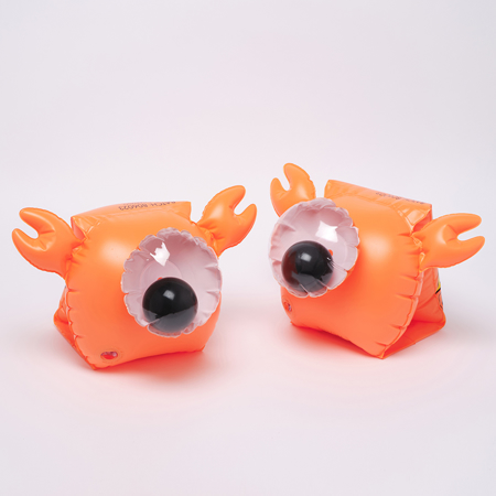 Slika SunnyLife® Otroški rokavčki Sonny the Sea Creature Neon Orange
