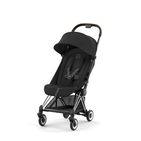 Slika Cybex Platinum® Otroški voziček Coya™ Sepia Black (Chrome Frame)