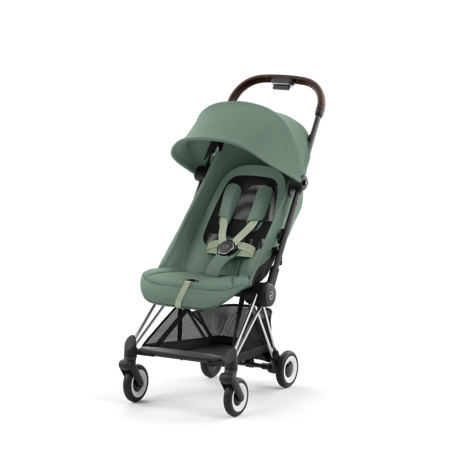 Cybex Platinum® Otroški voziček Coya™ Leaf Green (Chrome Frame)