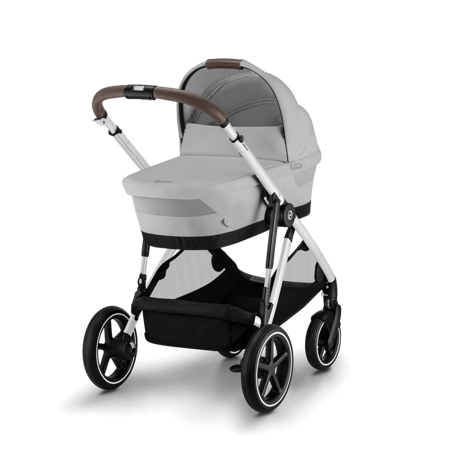 Cybex® Otroški voziček Gazelle™ S Lava Grey (Silver Frame)