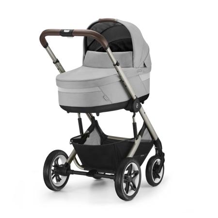 Cybex® Otroški voziček Talos S LUX (0-22 kg) Lava Grey (Silver Frame)
