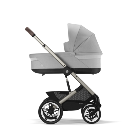 Cybex® Otroški voziček Talos S LUX (0-22 kg) Lava Grey (Silver Frame)