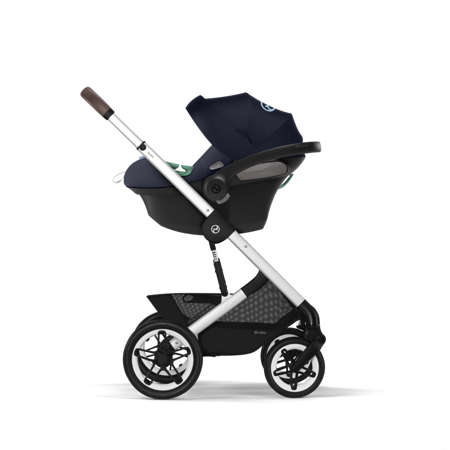 Cybex® Otroški voziček Talos S LUX (0-22 kg) Ocean Blue (Silver Frame)