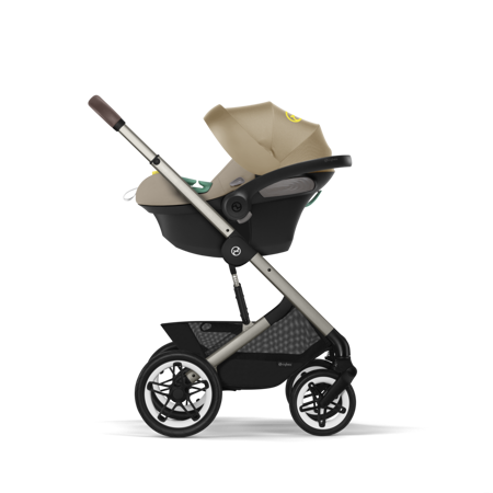 Cybex® Otroški voziček Talos S LUX (0-22 kg) Seashell Beige (Taupe Frame)