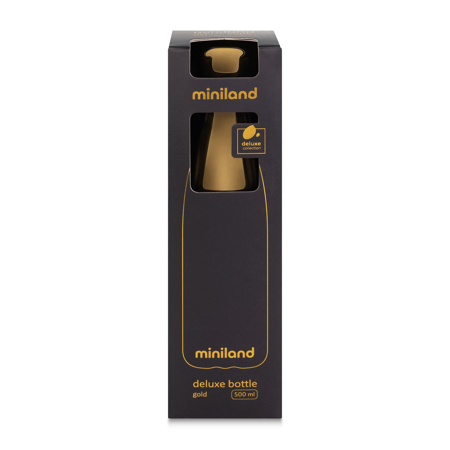 Miniland® Termo steklenička Deluxe Gold 500ml