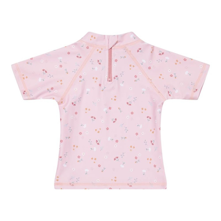 Little Dutch® Otroška kopalna majica z UV zaščito Little Pink Flowers