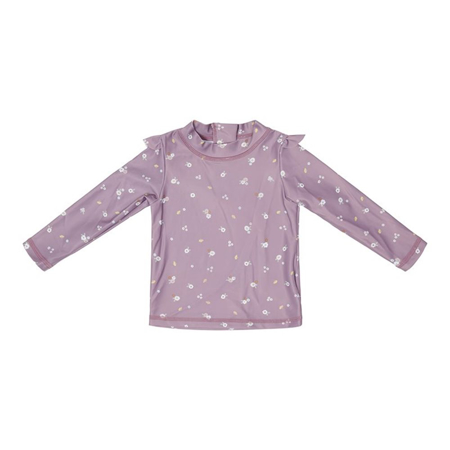 Slika Little Dutch® Otroška kopalna majica z UV zaščito Mauve Blossom