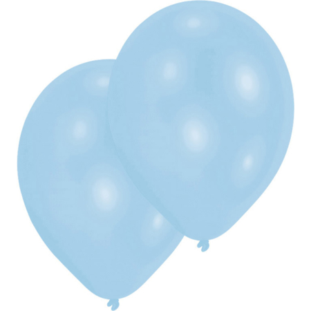 Slika Amscan® 10 lateks balonov  27,5 cm Powder Blue