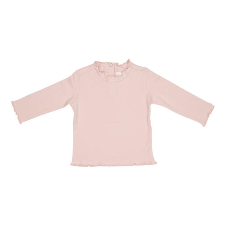 Little Dutch® Otroška majica z naborki Vintage Soft Pink (86)